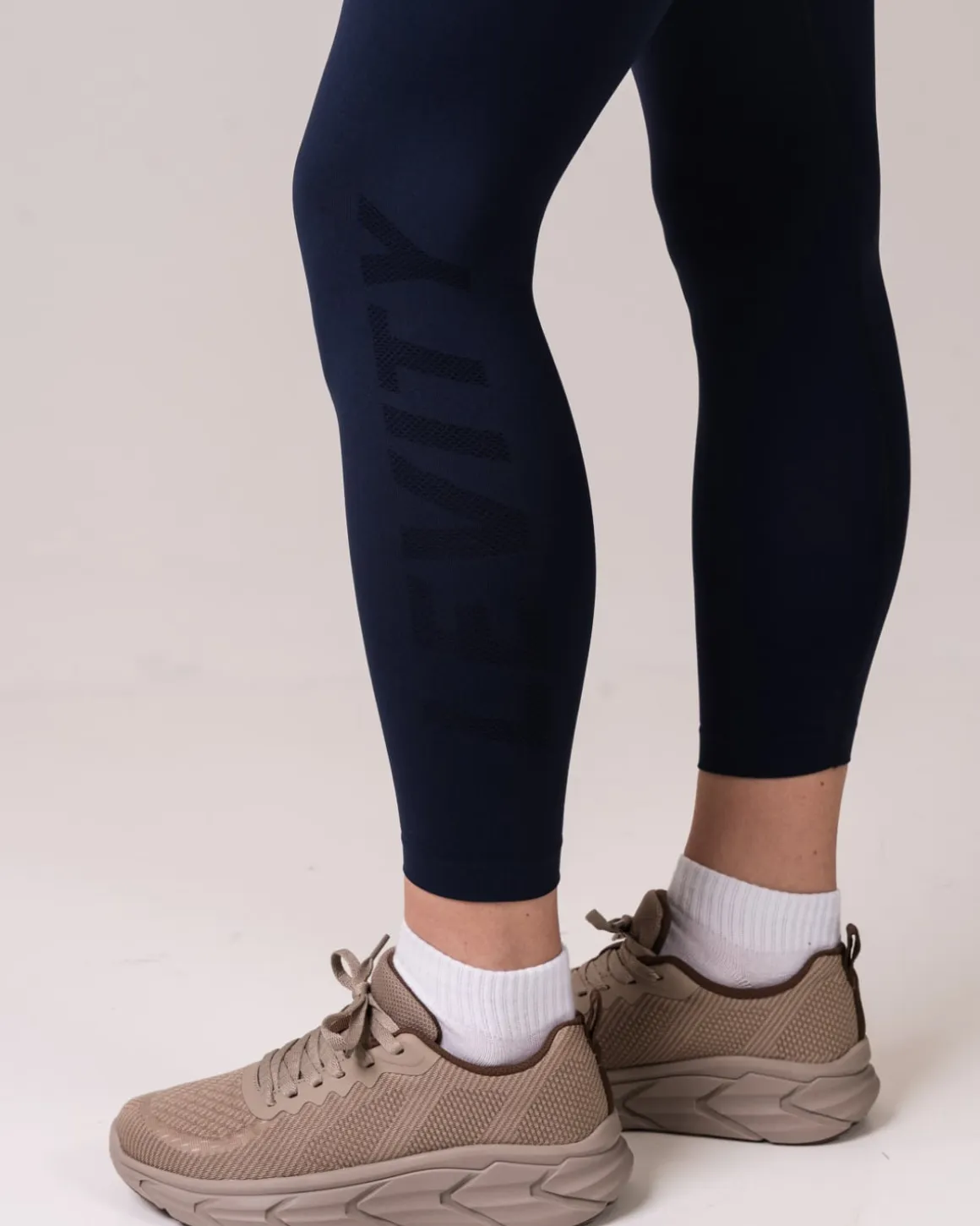 Challenge Seamless Tights Blue Navy