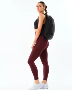 Challenge Seamless Tights Burgundy
