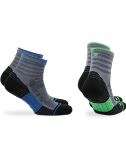 Cheetah Cushioned Run Socks 2-pack Black