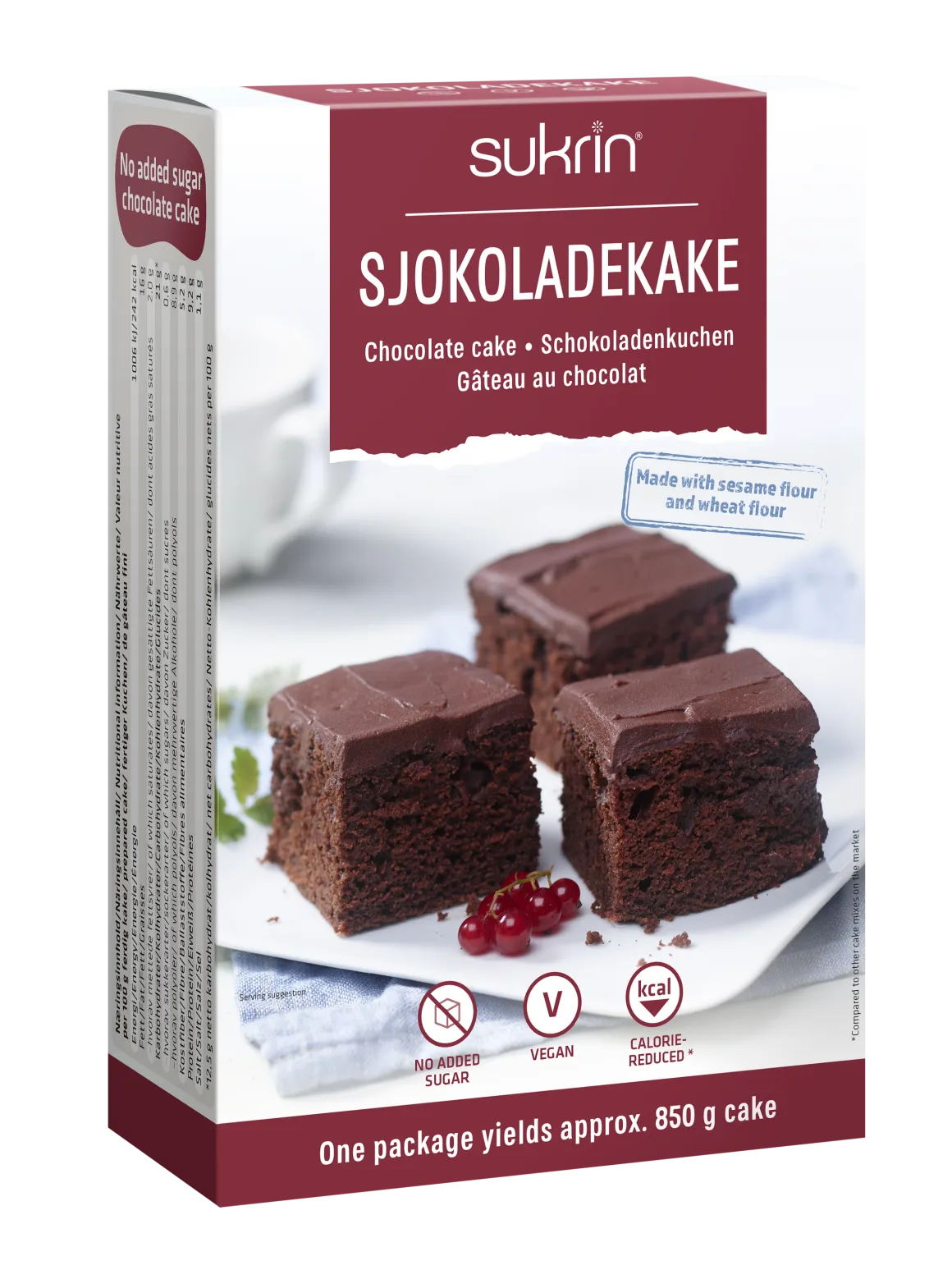 Chocolate Cake 3x412g