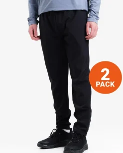 Clarity Warm Up Pants Black 2-PACK