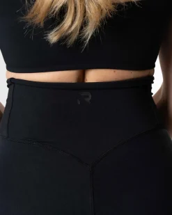 Clean Tights Flared Tall Black