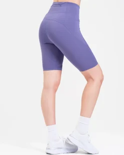 Conquer Running Pocket Shorts 8″ Lilac Heron