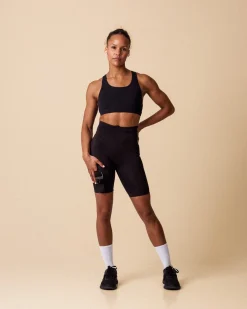 Conquer Running Pocket Shorts 8″ 2.0 Black