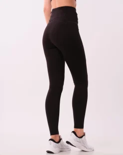 Conquer Running Pocket Tights Black