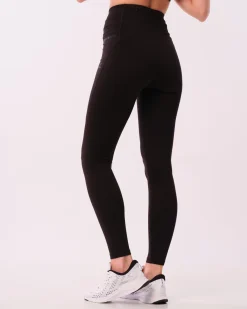 Conquer Running Pocket Tights Black