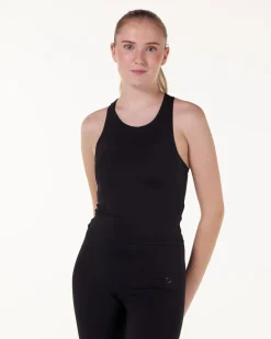 Contour Sculpting Crop Tank Black