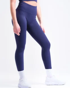 Contour Seamless Tights Blue Navy