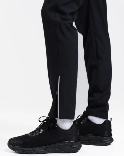 Core Basic LS M Blue + Clarity Warm Up Pants M Black SET
