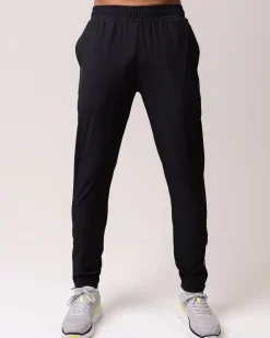 Core Basic LS M Blue + Clarity Warm Up Pants M Black SET
