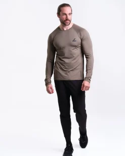 Core Run LS M Dusty Green