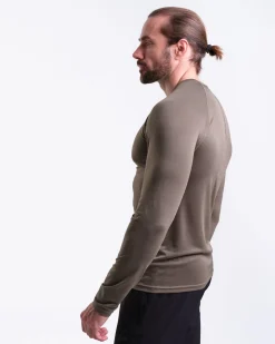 Core Run LS M Dusty Green