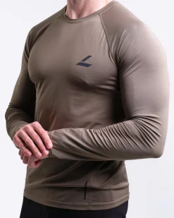 Core Run LS M Dusty Green