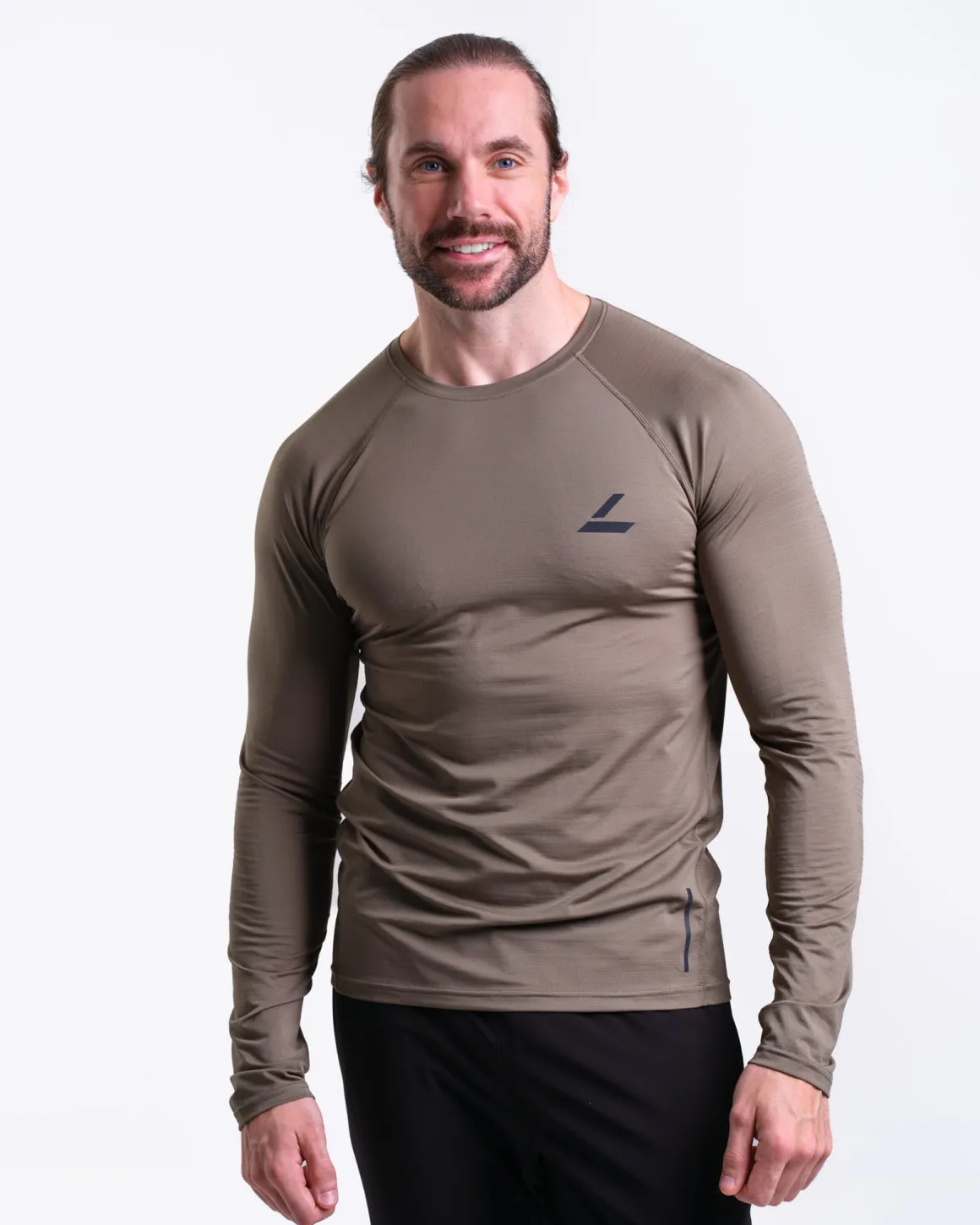 Core Run LS M Dusty Green