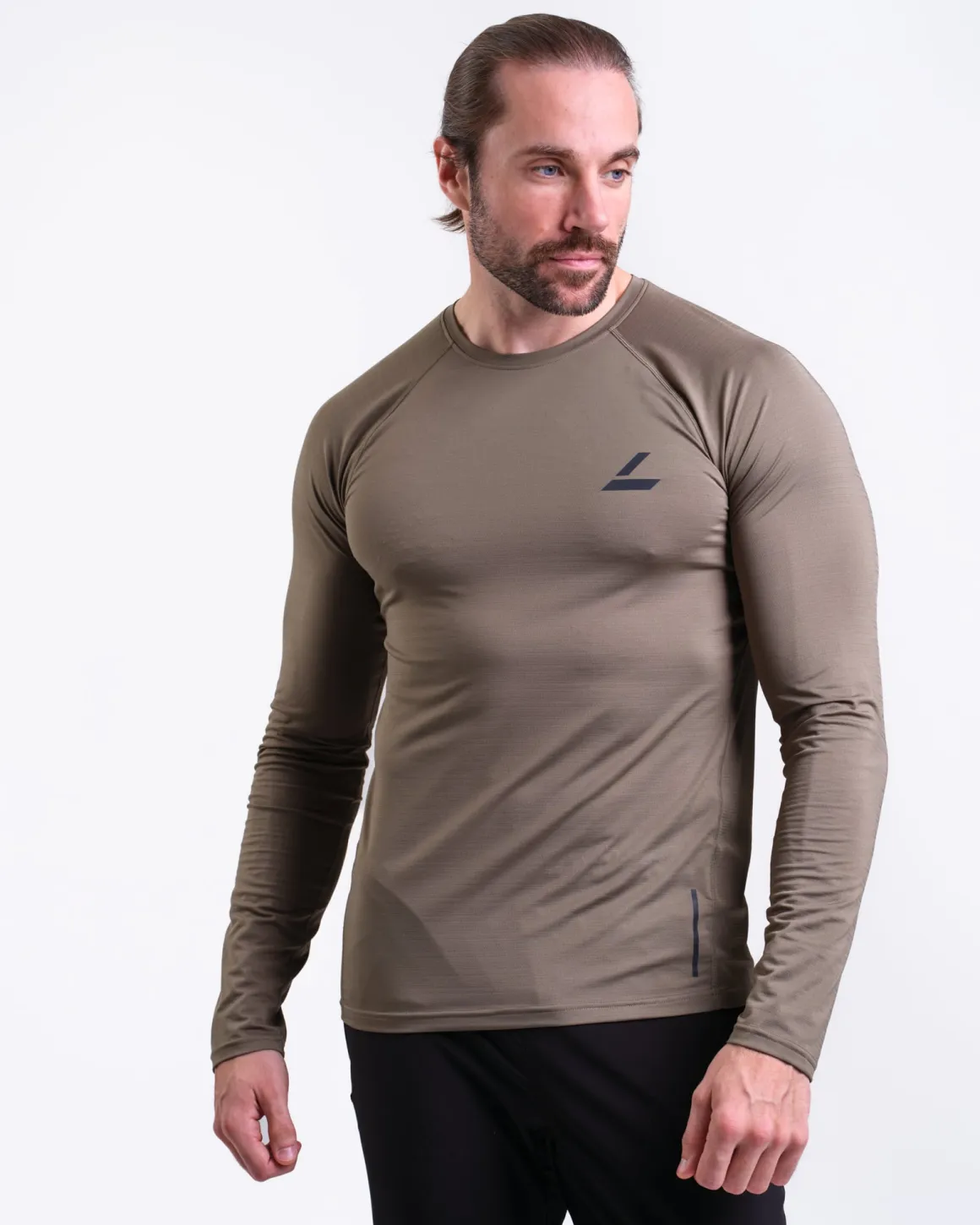 Core Run LS M Dusty Green