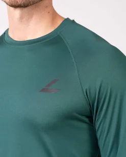 Core Run LS M Green Rain