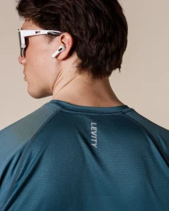 Core Run Tee M Green Hydro