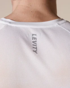 Core Run Tee M White Lucent