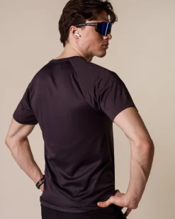 Core Run Tee M Yellow+Black 2-PACK
