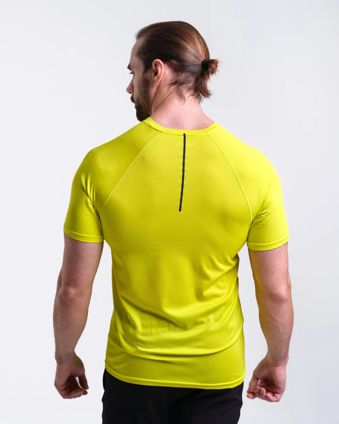 Core Run Tee M Yellow Primerose