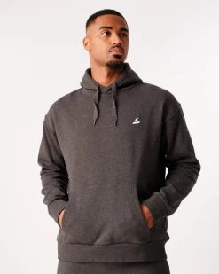 Core Sweat Hoodie Dark Grey Melange