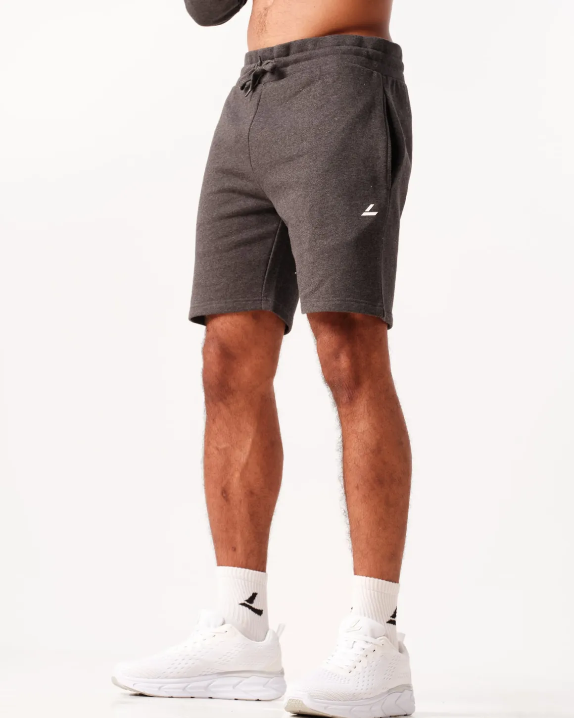 Core Sweat Shorts Dark Grey Melange