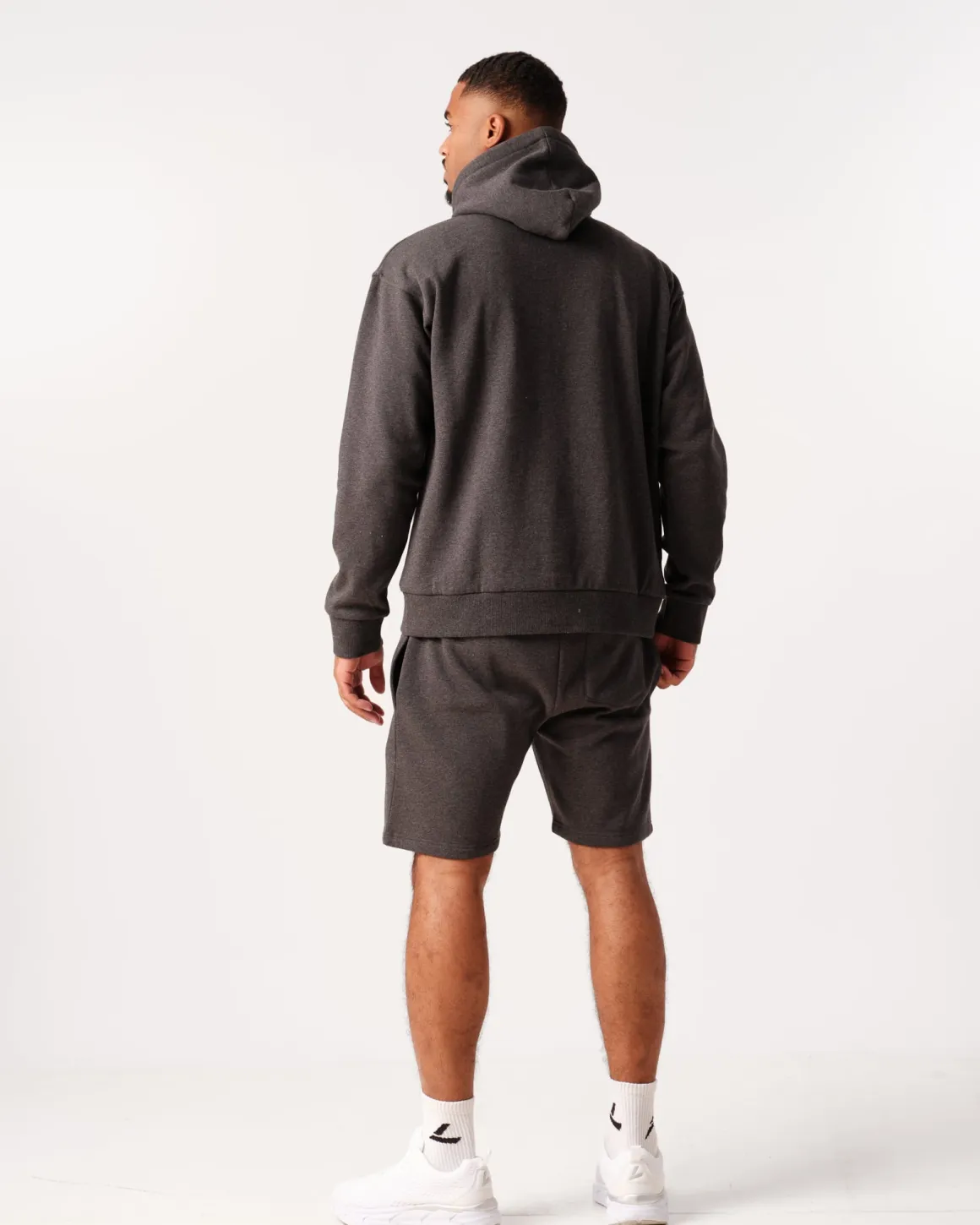 Core Sweat Shorts Dark Grey Melange
