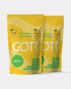 Creatine Gummies Sitron Pektin 600g (2-Pack)