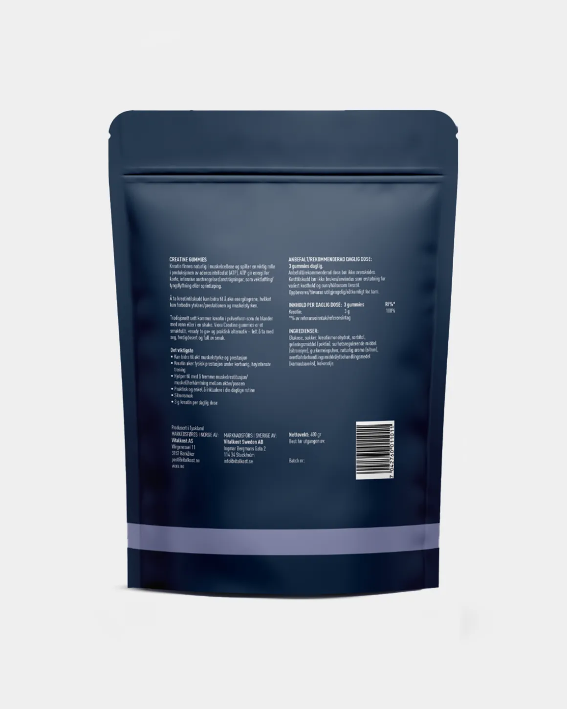 Creatine Gummies 120 stk