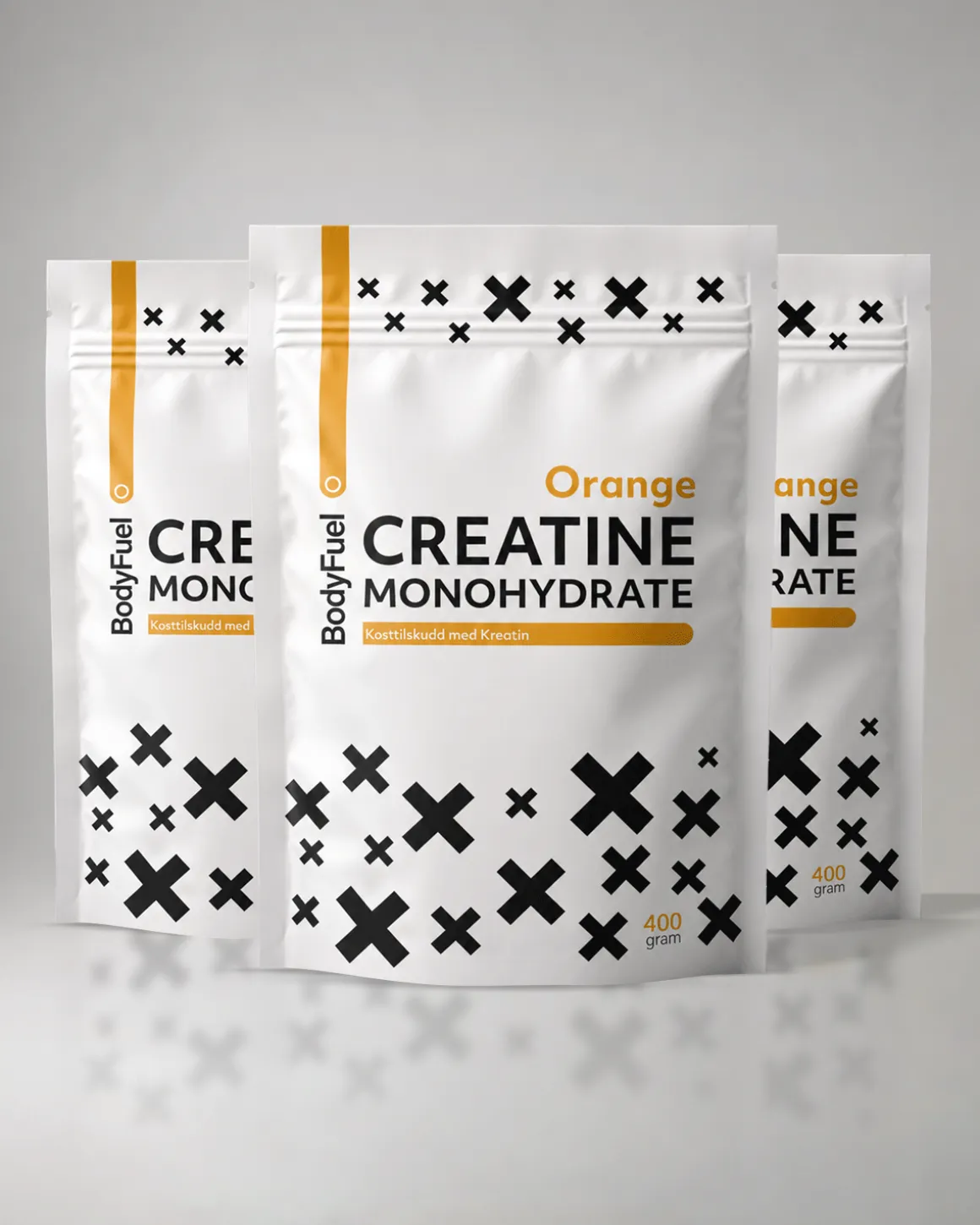 Creatine Monohydrate Orange 3x400g