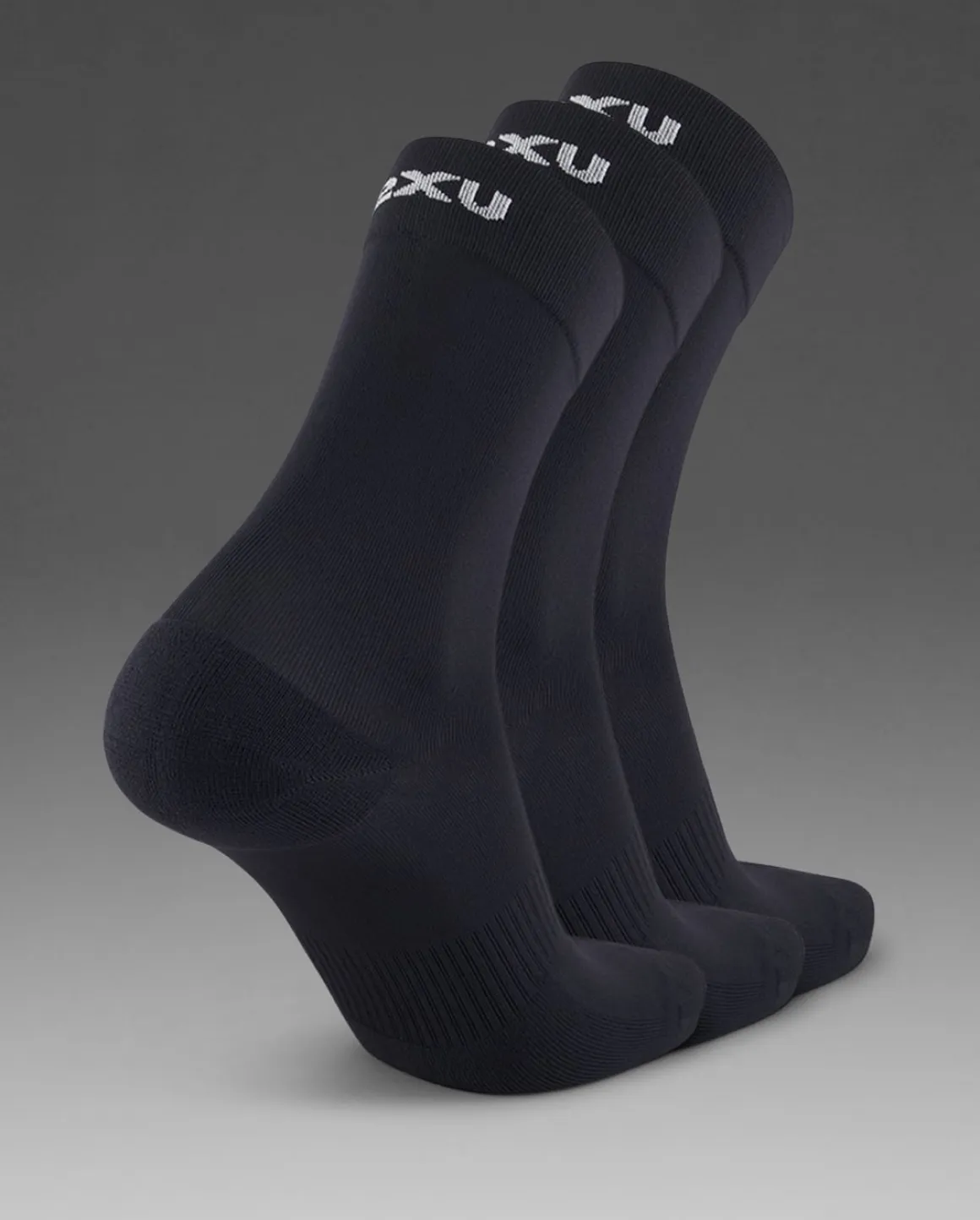 Crew Socks 3-Pack Black/White