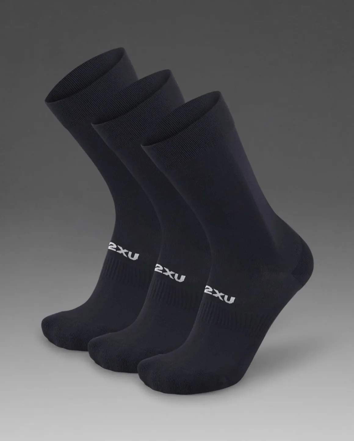 Crew Socks 3-Pack Black/White