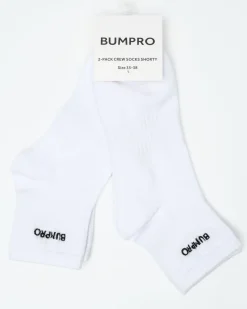 Crew Socks Shorty Black/White 4-PACK