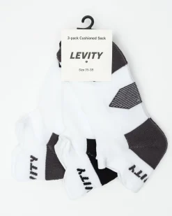 Cushioned Training Sock White/Grey 9-PACK