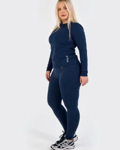 Ellie Ultralight Long Sleeve Logo Night Sky