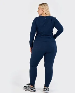 Ellie Ultralight Long Sleeve Logo Night Sky