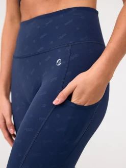Ellie Ultralight Pocket Tights Logo Night Sky