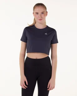 Essential Crop T-shirt Green/Blue/Pink 3-MIXPACK