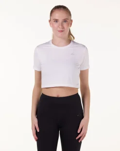 Essential Crop T-shirt White 3-PACK