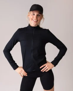 Essential Full Zip Jacket Black