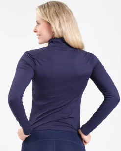 Essential Full Zip Sweater Blue Navy