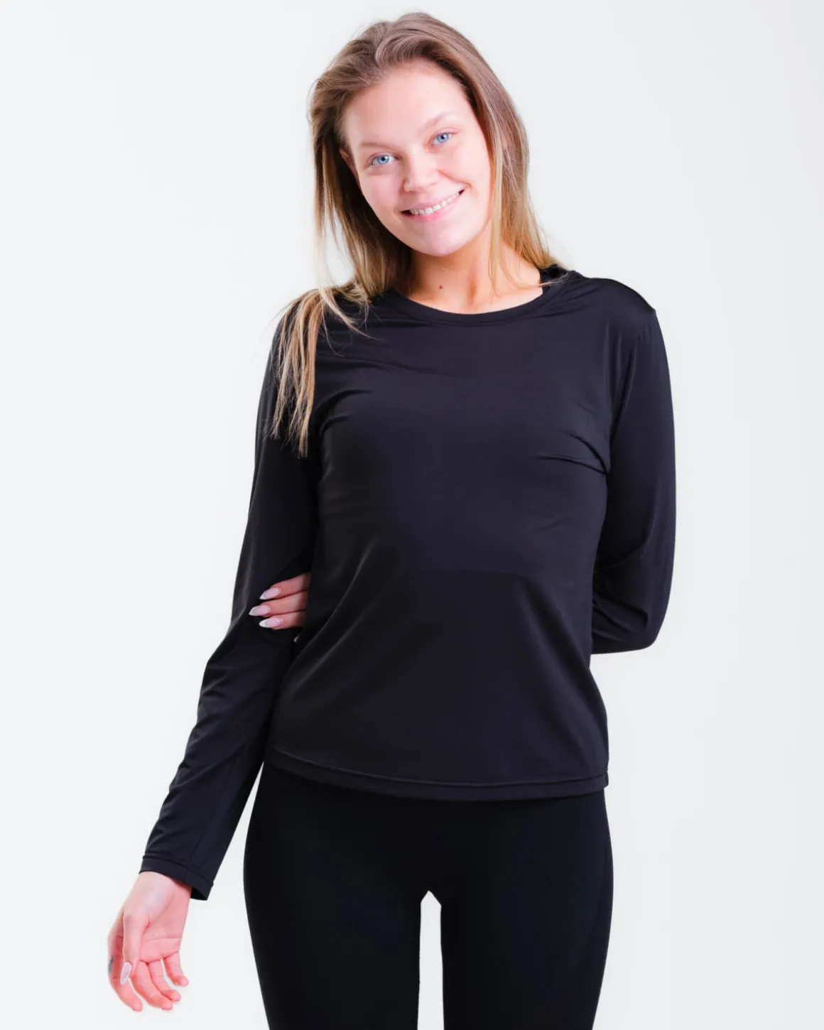 Essential Long Sleeve Black