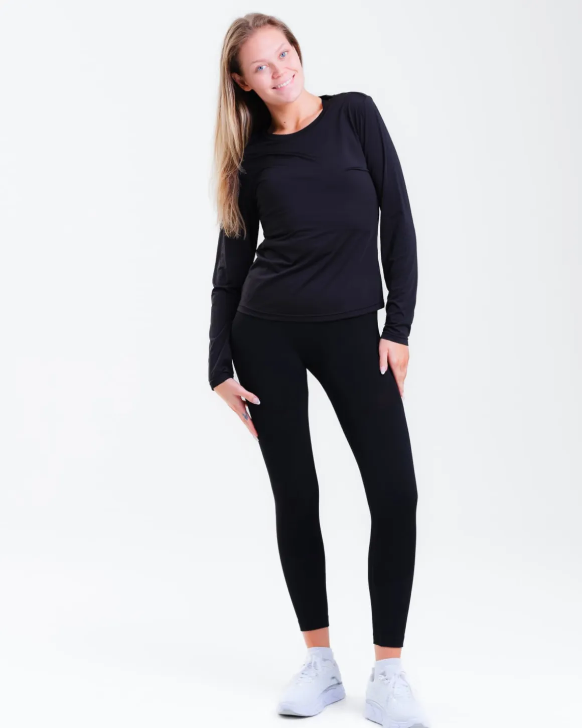 Essential Long Sleeve Black
