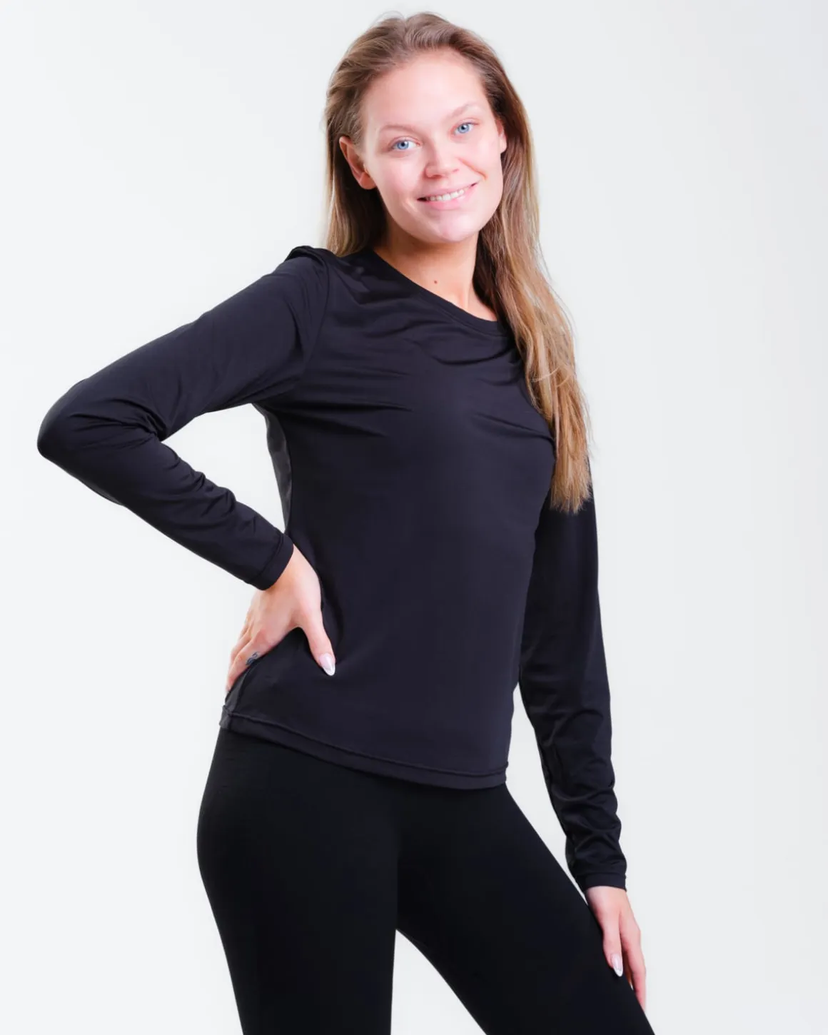 Essential Long Sleeve Black