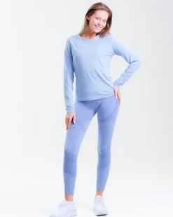 Essential Long Sleeve Blue Soft
