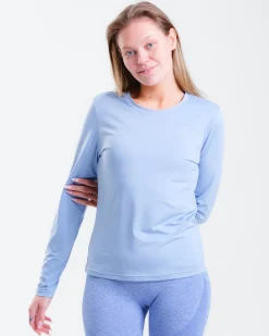 Essential Long Sleeve Blue Soft