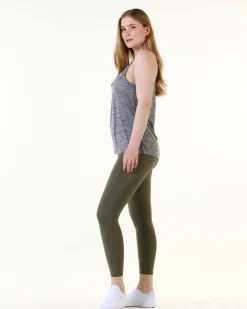 Essential Marl Tank Top Grey Marl