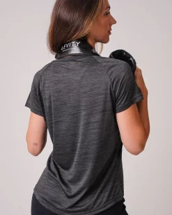 Essential Marl T-shirt Dark Grey Marl