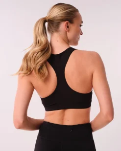 Essential Medium Support Bra Black
