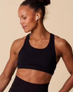Essential Medium Support Bra White/Grey/Black 3-PACK